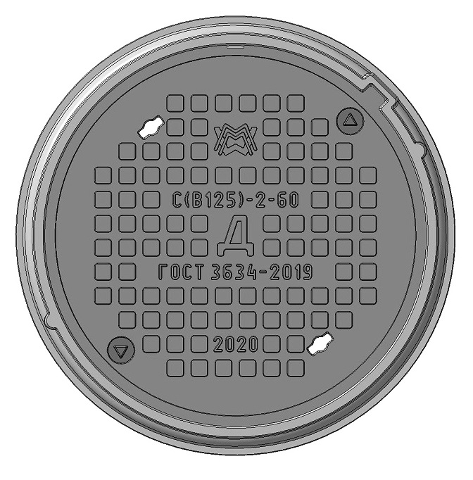 Lyuk-sredniy-tip-SB125-D-2-60-MMZ.jpg Люк средний С(В125)-Д-2-60 (780х76) ММЗ с з/у — изображение 1